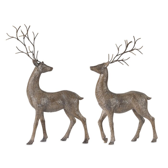 home interior deer set